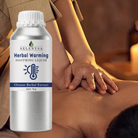 Liquide Apaisant et Chauffant aux Herbes, Extrait Naturel d'Herbes Chinoises, Liquide de Massage Corporel à Sensation Chaude pour Soins Externes, Vente en Gros