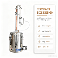 Appareil de distillation électrique, équipement de distillation de laboratoire, contrôle précis de la température pour utilisation en laboratoire