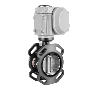 Vanne papillon motorisée électrique en fonte de type wafer COVNA 90 jours de garantie DN200 PN16 8 pouces 24 volts avec siège en caoutchouc EPDM - Product Image 5
