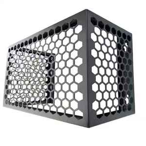 Tôle métallique perforée antidérapante en argent anodisé du Canada, services de découpe/soudage, certifiée ISO9001 - Product Image 2