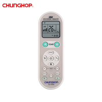 Télécommande universelle pour climatiseur Chunghop Q-988E, codes