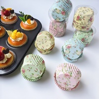 Papier de cuisson pour cupcakes en forme de tulipe, directement de l'usine, pour muffins au chocolat et présentation de cupcakes hauts