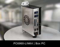 Mini PC industrial 6th 7th Gen mini pc Core i7 Controlador de automatización mini Box PC