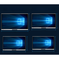 Panel Layar Sentuh Interaktif All-In-One 65'' Papan Tulis Digital Pintar dengan Fitur Sentuh Multi-Touch CKD SKD LED