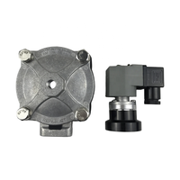 Katup Pulsa Paduan Aluminium RCAC20T4 3/4 Inci, Katup Pulsa Pneumatik 20mm, Katup Jet Pulsa Pilot Jarak Jauh Berulir Sudut Kanan