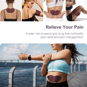 Estimulador Muscular <span class=keywords><strong>TENS</strong></span> Sem Fio com 8 Modos, Dispositivo EMS Portátil para Recuperação Muscular, Alívio da Dor e Treinamento de Força - Product Image 3