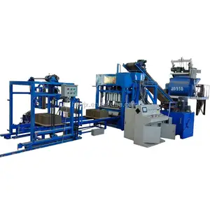 Quality Automatic Brick Machines For Sale - Makes Hollow Blocks Equipment With Hydraulic And Vibro Press QT4A-15