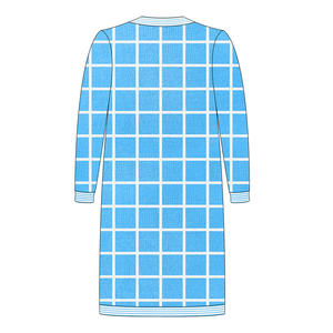 OEM Custom AKA Friendship <span class=keywords><strong>Association</strong></span> maglioni donna gonna Cardigan lunga in lana lavorata a maglia per abito scozzese da donna - Product Image 4