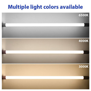 <span class=keywords><strong>Tube</strong></span> <span class=keywords><strong>LED</strong></span> <span class=keywords><strong>T8</strong></span> étanche IP65 en PC, 60 cm, 110 V, pour extérieur, aménagement paysager, congélateur, caisson lumineux publicitaire, <span class=keywords><strong>aquarium</strong></span>, 3000K, connectable - Product Image 4