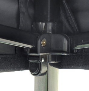 Tente de jardin pliable imperméable pour événements extérieurs, barbecue, gazebo, 10x10 rouge et <span class=keywords><strong>blanc</strong></span>, gazebo pop-up <span class=keywords><strong>3x3</strong></span> - Product Image 3