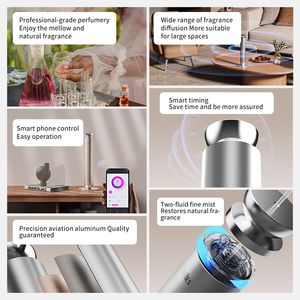 Auramor chuyên nghiệp điện làm mát không khí hộ gia đình tự động Máy khuếch tán hương thơm kim loại mùi hương Pro khuếch tán hương thơm - Product Image 4