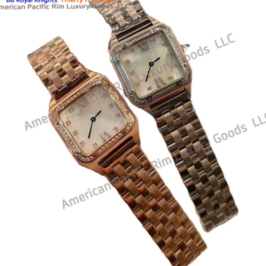 Reloj de Cuarzo de Lujo para Mujer, Correa de Cuero Italiano, Resistente al Agua 10 Bar, Estilo Ronda, Simple, Juvenil, con Puntero - Product Image 3