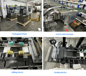 Máy đóng gói tự động bằng màng cellophane cho mỹ phẩm, hộp trà, thuốc lá, màng trong suốt, máy đóng gói shisha, hookah, nước hoa - Product Image 4