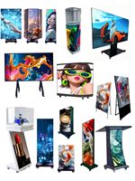 Moniteur TV intelligent portable sans fil Android 21,5/24/27/32 pouces pour extérieur, écran tactile capacitif, autonomie de batterie intégrée, IP67