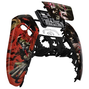 For <b>PS5</b> <b>Controller</b> Faceplate - EXtremeRate High-Quality Glossy Custom Replacement Shell - Product Image 1
