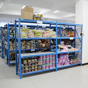 Kustomisasi industri Modular gudang 3/4/5 tingkat rak penyimpanan tugas ringan untuk gudang - Product Image 5