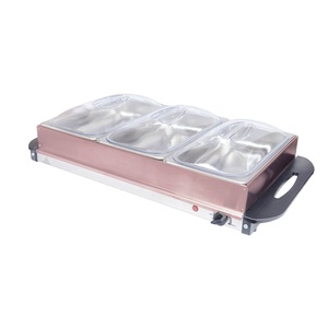 Modèle Elite pour usage domestique, trois plateaux de 2,5 Qt, <span class=keywords><strong>chauffe</strong></span>-plats, contrôle de la température, couvercles transparents à fentes, 7,5 Qt au total - Product Image 4