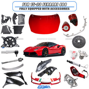 Guardabarros lateral derecho de Material de aluminio de calidad de fábrica para Ferrari 488 F488 2015 2019 87523811 - Product Image 5