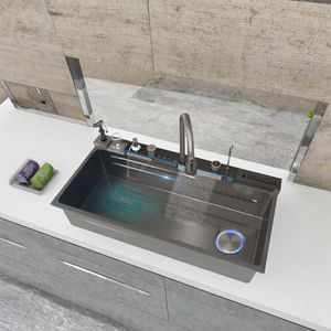 Le plus récent robinet sous le comptoir exclusif carré d'évier de cuisine multifonctionnel intelligent en acier inoxydable pour hôtels restaurants - Product Image 6