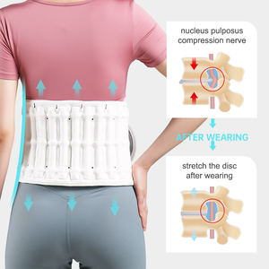 Ceinture de Soutien Lombaire Chauffante et Massante Médicale, Orthèse de <span class=keywords><strong>Traction</strong></span>, Ceinture Lombo-Sacrée pour le Bas du Dos, Support et Soulagement de la Douleur - Product Image 3