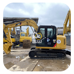 Excavadora usada Cat307, miniexcavadora hidráulica Caterpillar de 7 toneladas con motor C2.4 para agricultura y construcción, Cat307GC, Cat306, Cat306E2 - Product Image 1