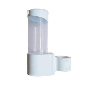 Porte-gobelet dentaire 45 mm en plastique blanc jetable pour usage en cabinet dentaire - Product Image 4