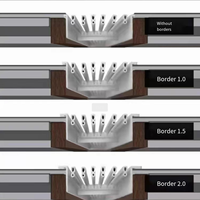 Grille d'aération artistique à motifs personnalisables, cache de retour d'air, registre mural, montage encastré, diffuseur d'air pour cloison sèche