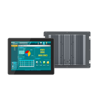 Écran tactile LCD industriel 12,1 pouces avec écran haute luminosité 4:3, installation encastrée, entrée audio pour la surveillance en usine