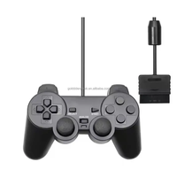 Manette filaire pour PS2 avec moteur de vibration pour jeux sur PC - GP-405