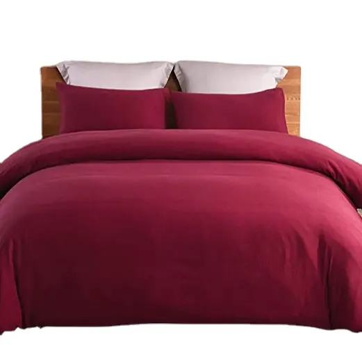 Burgundy bedding sets full twin size designers set bedding luxury quilt duvet cover set