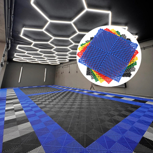 Tùy chỉnh tốt nhất người bán Heavy Duty PP nhà để xe gạch lát sàn công nghiệp tầng Mat cho xe chi tiết cửa hàng Hội thảo showroom kho - Product Image 4