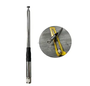 Telescopic radio antenna 27MHz handheld walkie talkie antenna CB communication antenna with N male connector