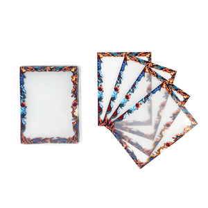 Pochettes de luxe en plastique PP pour cartes, avec design à transfert thermique et bordure imprimée, pour cartes Pokémon - Product Image 6