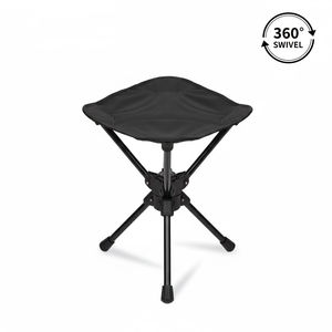 Aluminium portable d'extérieur en alliage 360 °   Chaise pliable rotative légère pour le camping, la pêche, la randonnée, le pique-nique - Product Image 6