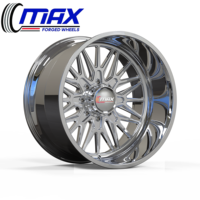Jantes forgées agressives à rebord profond MAX 24x12 26x14 28x16 pour Ford F250, Ram 3500, GMC 2500HD (8x170, 8x180)