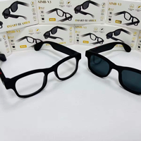 Lunettes Intelligentes AI AIMB-V3 Légères pour Hommes et Femmes, Casque Audio Sans Fil, Écouteurs Intégrés, Lunettes de Soleil Connectées