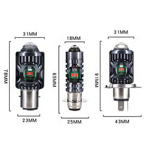 หน้าจอ LED XTX H4 H6 P15D BA20D สำหรับมอเตอร์ไซค์ ไฟหน้า 12-80V ไฟสูง-ต่ำ กันน้ำ สว่างพิเศษ รับประกัน 1 ปี - Product Image 3
