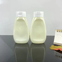 Flacon de 300 ml en PET carré en forme de grain de melon, pour shampoing et gel douche pour enfants, compagnon de voyage, vaporisateur à pompe à presser pour animaux de compagnie avec revêtement UV