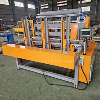 Machine d'assemblage automatique de pieds de palettes Invech à haute productivité (trois à cinq blocs) avec composants PLC