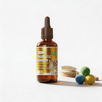 Gouttes Probiotiques Gold Label pour Animaux de Compagnie de Toutes Tailles – Soutien Digestif, Buccal et Immunitaire – Multi-souches – Flacon Ambré – Soin Quotidien