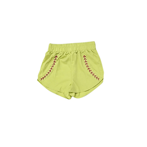 Pantalones Cortos Deportivos Personalizados, Casuales, Lisos, para el Día del Partido de Béisbol, para Equipos Escolares, Ropa Deportiva de Verano para Niñas - Product Image 6