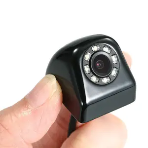 Kamera Mundur Mobil Mini Logam HD, Alat Perekam Tampilan Depan Belakang Mobil