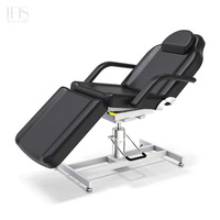 Fauteuil de Salon de Beauté Ajustable en Cuir Katia-A20, Pivotant à 360°, Pliable, Hydraulique, pour Tatouage, SPA, Massage, Cils, Chambre et Salon