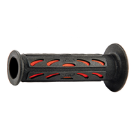 Poignée de 1 "gravée style haricot Poignée antidérapante 22/24mm Pièces détachées du système de carrosserie de moto Poignée gauche et droite pour CBR600 ATV JET