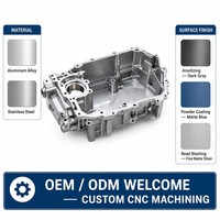 Kompleks Casing Logam Presisi untuk Komponen Kendaraan dan Bagian Perakitan Sistem, Diproses dengan Mesin CNC Otomotif