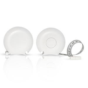 Silent Measuring <b>Tape</b> 205cm 13mm Width ABS Material Double-Sided For Height Bust Waist Hip Measurement <b>White</b> - Product Image 2