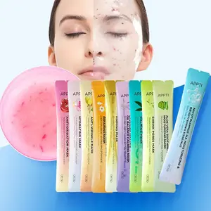 Hot Selling Natural Collagen Organische Anti-Aging-Anti-Falten-Hautpflege Korea Facial Jelly Mask Powder Jelly Facial Mask