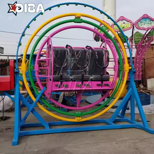Gran oferta giroscopio Parque de Atracciones buena calidad Funfair Spaceball Ride giroscopio humano - Product Image 2