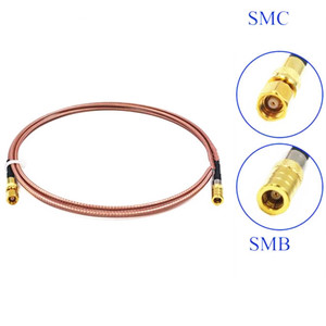 สายต่อขยาย RF แบบ RG316 หัวต่อ SMC ตัวเมีย ไปยัง SMB ตัวเมีย - Product Image 4