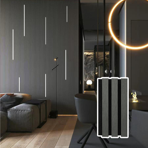 Prezzo all'ingrosso di buona qualità a prova di suono naturale o tecnico impiallacciatura di legno stecca Studio 3D stampato pannello acustico - Product Image 4